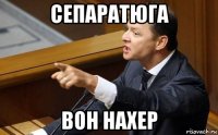 сепаратюга вон нахер