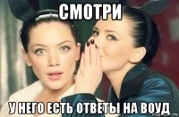 смотри у него есть ответы на воуд