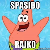 spasibo rajko