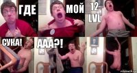 Где мой 12 lvl Сука! Ааа?! 