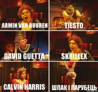 Armin Van Buuren Tiesto David Guetta Skrillex Calvin Harris Шпак і Парубець