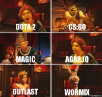 Dota 2 Cs:go Magic Agar.io outlast Wormix