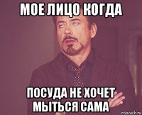 мое лицо когда посуда не хочет мыться сама