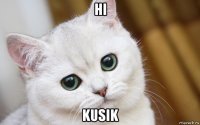 hi kusik