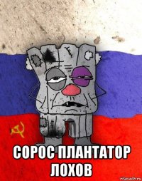  сорос плантатор лохов