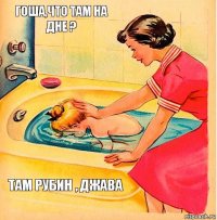 Гоша,что там на дне ? Там Рубин , Джава