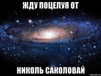 жду поцелуя от николь саколовай