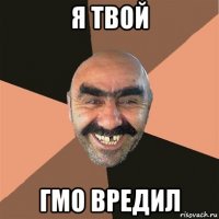 я твой гмо вредил