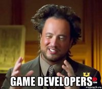  game developers