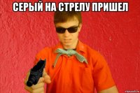 серый на стрелу пришел 