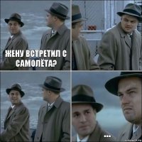 Жену встретил с самолёта?   ...