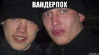 вандерлох 