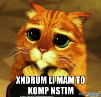  xndrum li mam to komp nstim