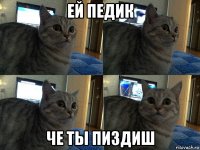 ей педик че ты пиздиш