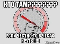 кто там???????? если честно то в чесах круть!!!!!