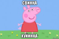 свинка хуйинка