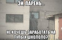  не хочешь заработать на тупых школоло?