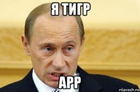 я тигр арр