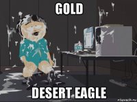 gold desert eagle