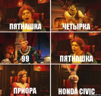 пятнашка четырка 99 пятнашка приора Honda Civic