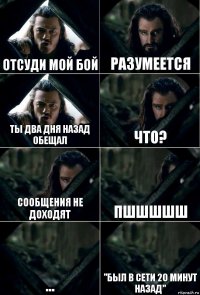 Отсуди мой бой Разумеется Ты два дня назад обещал Что? Сообщения не доходят пшшшшш ... "Был в сети 20 минут назад"