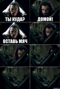 ты куда? домой! оставь мяч     