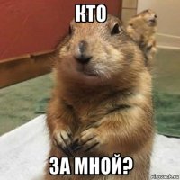 кто за мной?