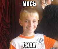 мось сила