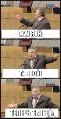 Там яой! Тут яой! Теперь ты гей!