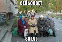 сельсовет 80 lvl