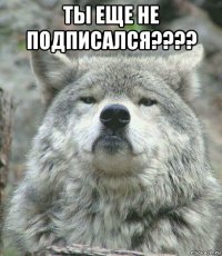 ты еще не подписался???? 