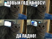 новый год на носу! да ладно!