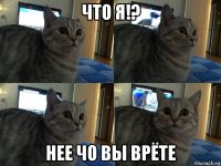 что я!? нее чо вы врёте