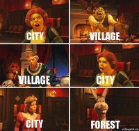 city village village city city forest