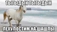 тыгыдык тыгыдык леху постим на шашлы