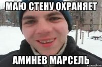 маю стену охраняет аминев марсель