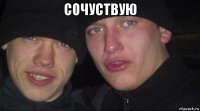 сочуствую 