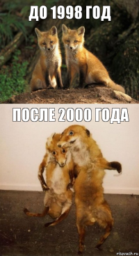 ДО 1998 ГОД ПОСЛЕ 2000 ГОДА