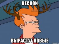 весной вырастут новые