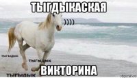 тыгдыкаская викторина