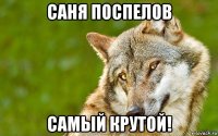 саня поспелов самый крутой!