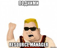 подними resource manager