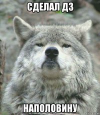 сделал дз наполовину