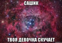 сашик твоя девочка скучает