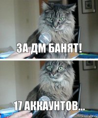 ЗА ДМ БАНЯТ! 17 АККАУНТОВ...