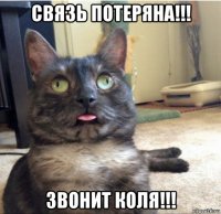 связь потеряна!!! звонит коля!!!