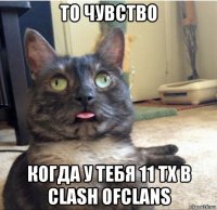 то чувство когда у тебя 11 тх в clash ofclans