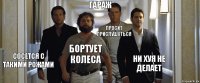 ГАРАЖ сосется с такими рожами бортует колеса просит прислушаться ни хуя не делает