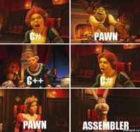 C# Pawn C++ C# Pawn ASSEMBLER