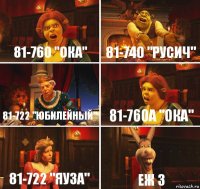 81-760 "Ока" 81-740 "Русич" 81-722 "Юбилейный" 81-760А "Ока" 81-722 "Яуза" Еж 3